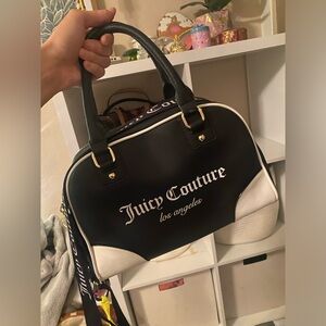 Juicy couture bowler B&W